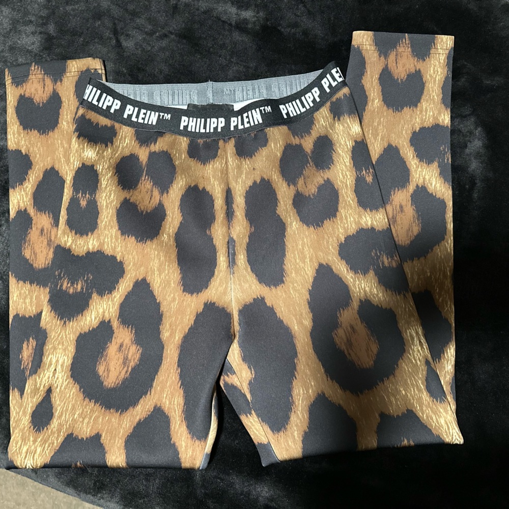 Phillip Plein Leopard Legging